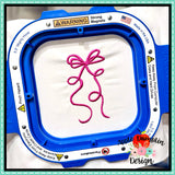 Bow Embroidery Design 1781AD