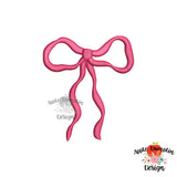 Bow Embroidery Design 1777AD