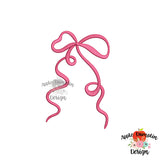 Bow Embroidery Design 1780AD