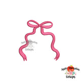 Bow Embroidery Design 1784AD