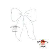 Bow Bean Stitch Design 1787AD