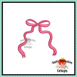 Bow Embroidery Design 1784AD