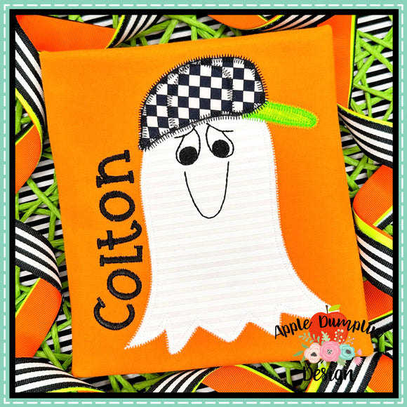 Ghost Boy Zigzag Applique