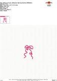 Bow Embroidery Design 1780AD