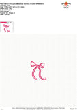 Bow Embroidery Design 1779AD