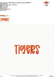 Tigers Embroidery Design 1857AD