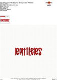 Rattlers Embroidery Design 1860AD