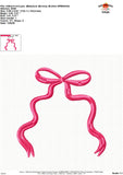 Bow Embroidery Design 1784AD