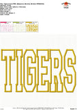 Tigers Applique Design 1814AD