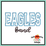 Eagles Band Applique Design 1792AD