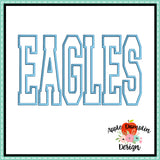 Eagles Applique Design 1802AD