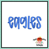 Eagles Embroidery Design 1855AD