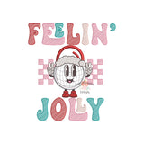 Feeling Jolly Disco Bean Stitch Applique Design