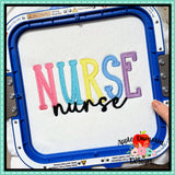 Nurse Embroidery Design 1770AD