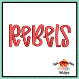 Rebels Embroidery Design 1861AD