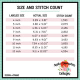 Bow Zigzag Stitch Applique Design 1788AD