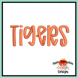 Tigers Embroidery Design 1857AD