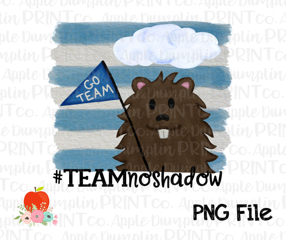 Team No Shadow Boy Watercolor Printable Design PNG