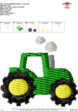 Tractor Mini Embroidery Design