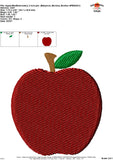 Apple Mini Embroidery Design