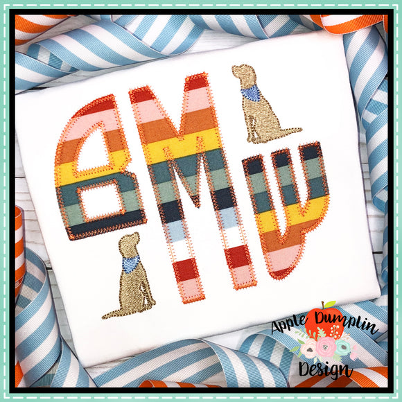 Dog Mini Embroidery Design