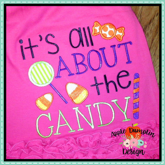 It's all about the Candy Applique Design