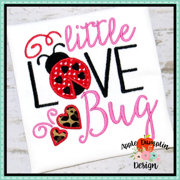 Little Love Bug Applique Design
