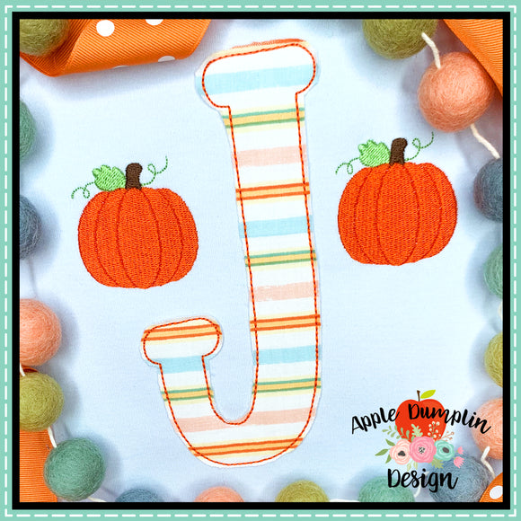 Pumpkin Mini Embroidery Design
