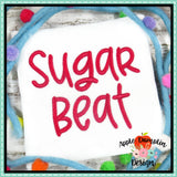 Sugar Beat Embroidery Alphabet
