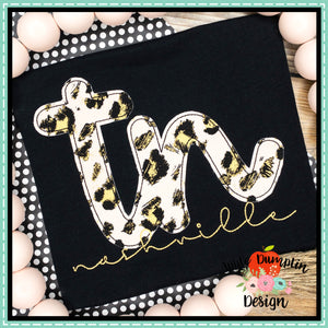 Tennessee Bean Stitch Applique Design