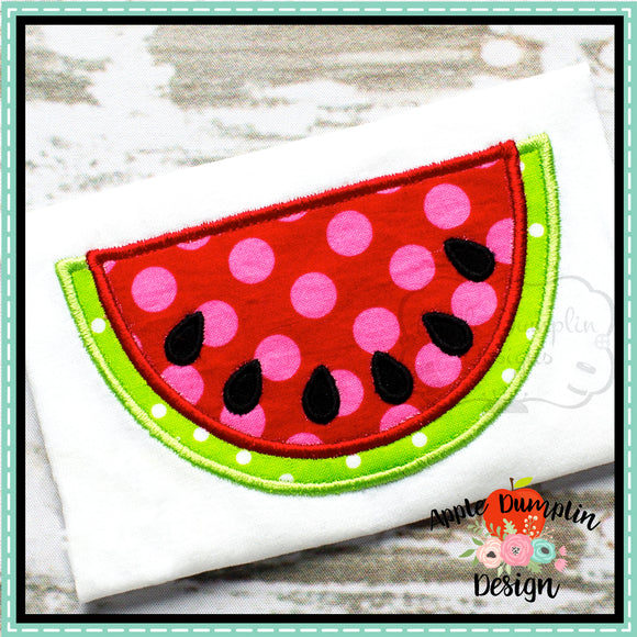 Watermelon Applique Design