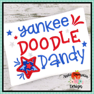 Yankee Doodle Dandy Applique Design