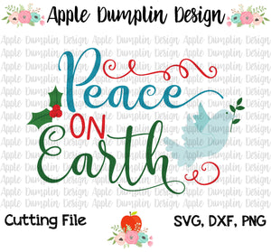 Peace on Earth SVG