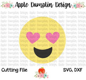 Emoji, Heart Eyes SVG