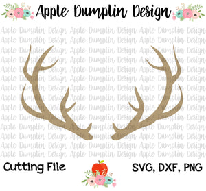 Deer Antlers SVG