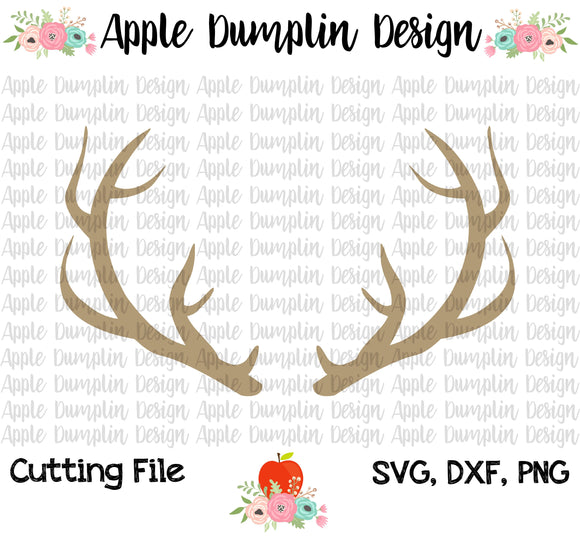 Deer Antlers SVG